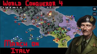 MARCH ON ITALY  World Conqueror 4 Guide [upl. by Forest323]