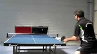 VORHAND TOPSPIN  Technik wie auf einen UnterschnittBall [upl. by Ednargel113]