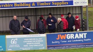 GLENAFTON ATHLETIC V LARGS THISTLE highlights [upl. by Annet417]