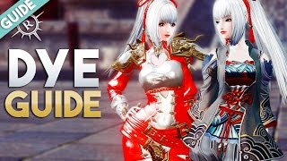 Revelation Online  Fashion Dyes Guide Locations NPCs Boutique Points from Costumes amp Mounts 🎨 [upl. by Anceline]