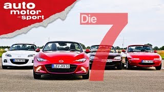 30 Jahre Mazda MX5 7 Fakten die jeder RoadsterFan wissen sollte  auto motor und sport [upl. by Phyllida]