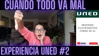 REACCIÓN ¿que si SUSPENDÍ PUES SI ¿lloré también EXPERIECIA en la UNED AVEX [upl. by Patti]