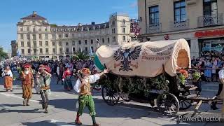 1 Wiesn 22092024  Oktoberfest  MIX  Trachten und Schützenzug München Theresienwiese [upl. by Pontone]