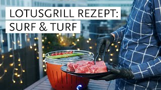 LotusGrill Rezepte Surf amp Turf Valentinstag Special [upl. by Jehial]