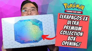 AM I THE FIRST to Open the NEW Pokémon Terapagos Ultra Premium Collection Box [upl. by Nomihs779]