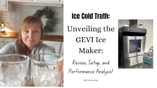 Unveiling the Gevi Household V20 Countertop Nugget Ice Maker  Review Setup and Performance [upl. by Spring]