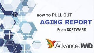 𝗔𝗱𝘃𝗮𝗻𝗰𝗲𝗱𝗠𝗗 1 How to Pull out Aging Report in AdvancedMD  Medical Billing Software Training [upl. by Fatsug685]