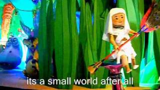 Its a Small World Sing Along amp Video Disney Land Paris [upl. by Eimyaj]