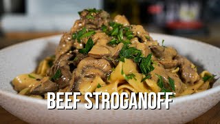 How To Make Beef Stroganoff  Easy 30 Minute Recipe [upl. by Foss]