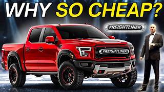 NEW Super Cheap Freightliner Pickup Truck Revealed amp SHOCKS Everyone [upl. by Korten]