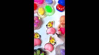 Don’t make my baby cry 3 😱😵‍💫😰 satisfying squishy baby corgi injection funny cry shorts [upl. by Abil]