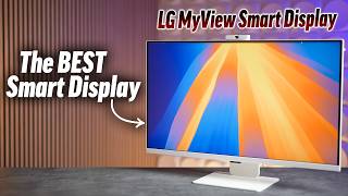 LG MyView Smart Monitor Review  The Best All in One Monitor [upl. by Adihsar]