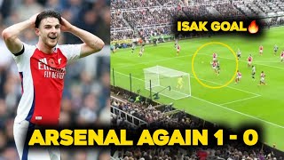 Arsenal Stunned by Newcastle Isaks Goal Secures Victory at St James Parkquot [upl. by Anwahs]