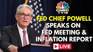 Jerome Powell LIVE Federal Reserve Bank Interest Rate Decision  FOMC Meeting  US Market  N18G [upl. by Swan]