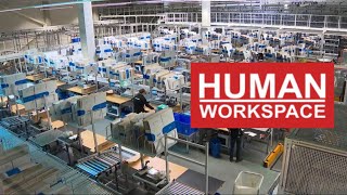 Human Workspace met Treston werktafels bij het bolcom Fulfilment Center [upl. by Eirot589]