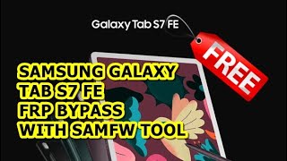 Tab S7 FE FRP  Samsung Galaxy Tab S7 FE FRP  SMT733 FRP  Android 12  Security October 2022 [upl. by Earej]