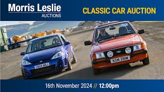 Morris Leslie Classic Car Auction 16112024 [upl. by Gemini339]