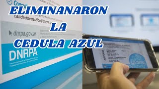 CEDULA AZUL eliminada para siempre [upl. by Nednil]