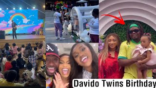 Davido and Olamide Celebrate TwinsChild Birthday in Atlanta with Chioma as the Shutdown Atlanta [upl. by Ignatia]