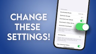 The Correct iPhone Settings for the BEST Experience [upl. by Nitsirc]