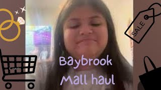 Baybrook Mall Haul [upl. by Aerdnaed]