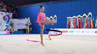 Krystina Dupina Ribbon EF Junior Nationals 2024 [upl. by Eirok]