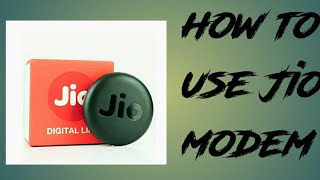 How to use Jio modem malayalam AKF TECH [upl. by Awhsoj]