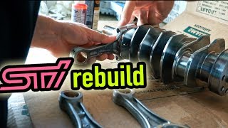 DIY Subaru Shortblock Rebuild  EJ25 [upl. by Yddor]