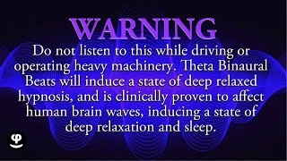 Deep Sleep  Crown Chakra  432Hz  Binaural Beats  Black Screen [upl. by Notlef535]