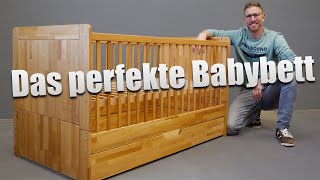 Väter aufgepasst Das perfekte Babybett zum selber bauen [upl. by Enelrak116]