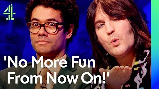 Weve Never Seen Richard Ayoade And Noel Fielding So DESPERATE To Win  Big Fat Quiz  Channel 4 [upl. by Retswerb]