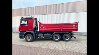 DAIMLERBENZ Arocs 2643 LK 6x6 HAD HydroDrive Navi Bordmatik [upl. by Ahsets]