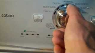 Entering Diagnostic Mode in a Whirlpool Vertical Modular Washer VMW [upl. by Hicks]