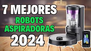 👉 Los 7 MEJORES ROBOTS ASPIRADORES calidad precio 2024 💥 LOS MÁS BARATOS [upl. by Leann]