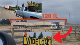 Trucking Vlog 4 Pilot Trucking a 120 foot load [upl. by Dobrinsky]