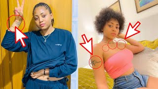 8 Regina Daniels Tattoos And What They Mean [upl. by Acisset949]