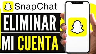 Cómo Eliminar Mi Cuenta De Snapchat 2025 [upl. by Neelloc]