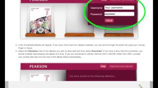 How to download the Pearson eBook [upl. by Orvie]