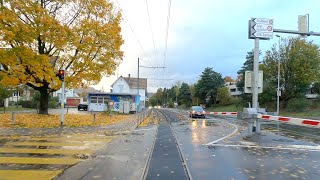 ★ 4K 🇨🇭 Schöftland  Aarau  Menziken cab ride Switzerland 112023 Führerstandsmitfahrt WSB [upl. by Corsiglia]