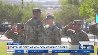 Fort Bliss getting new commanding general [upl. by Eide]