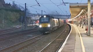 DRS 6800568018 on the Containers Sat 9th November 2024 [upl. by Darius]