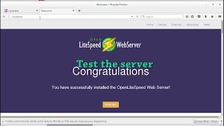 How to Install and Configure OpenLiteSpeed with PHP 7 on CentOS [upl. by Cohbert779]