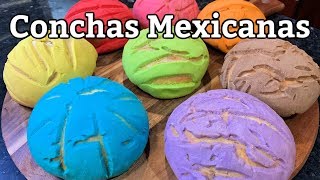 The BEST Conchas Mexicanas  Pan Dulce Mexicano  Views on the road [upl. by Granoff211]