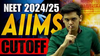 AIIMS Cut off for NEET 202425🔥 Category wise Closing Marks Prashant Kirad [upl. by Llenrahs]