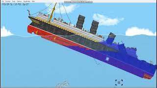 Lusitania sinking in Sandbox [upl. by Lalise]