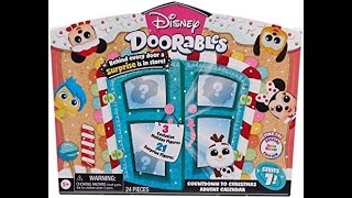 Opening the Disney Doorables series 7 Advent Calendar [upl. by Alekahs429]