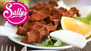 Cigköfte Rezept  türkische vegane Frikadellen  türkische Spezialität  Sally in der Türkei [upl. by Drofyar]