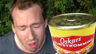 Ich probiere den KotzFisch  Surströmming [upl. by Gordan]