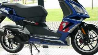 Peugeot Speefight 3 vs Aprilia SR 50 LC Street 2012  see also Playlist [upl. by Telrahc]