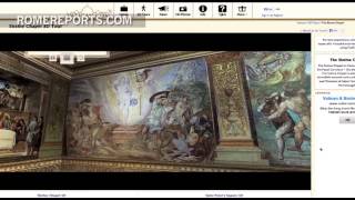 A 3D virtual tour of the Sistine Chapel [upl. by Buehrer]